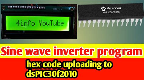 1 can anyone help me for the program for LCD interfacing with dspic30f2010. . Dspic30f2010 projects